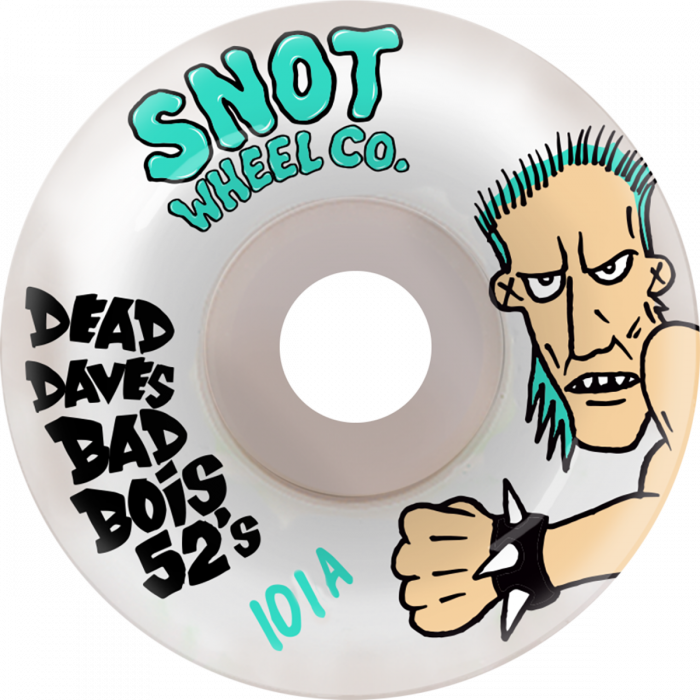 SNOT DEAD DAVE DEAD BOI'S 52MM 101A WHT