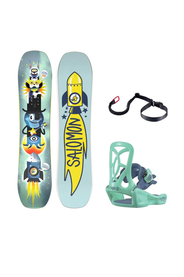 Team package 100 salomon snowboard