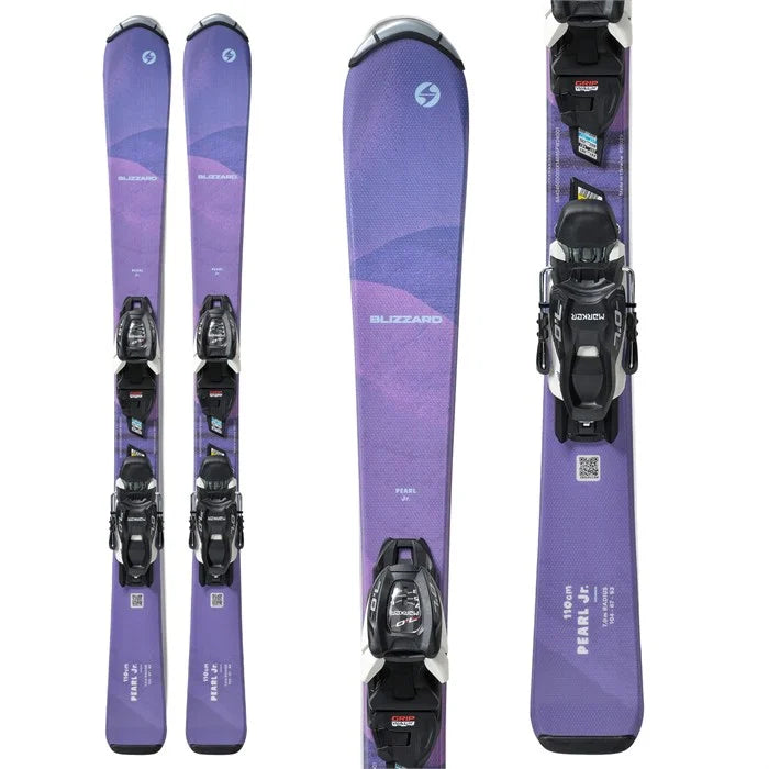 Pearl Jr Skis + 4.5 FDT Bindings - Kids'