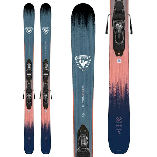 Rallybird Soul Pro Skis + XP 10 Bindings