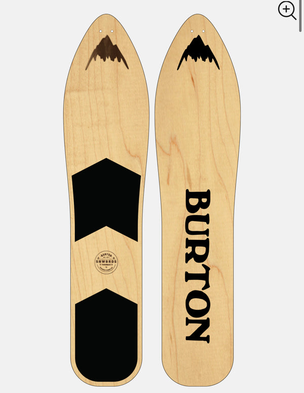 Burton throwback snowboard
