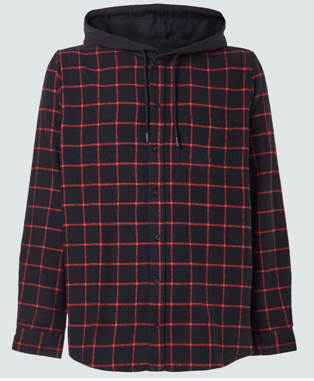 Hooded Button Down