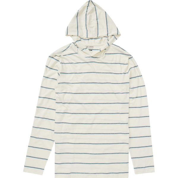 Die Cut Stripe Pullover Hoodie